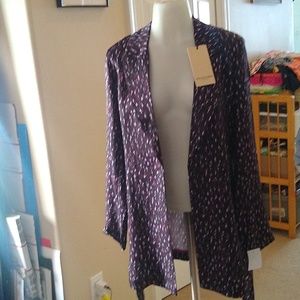 BNWT scotch & soda long belted one button jacket with belt size small